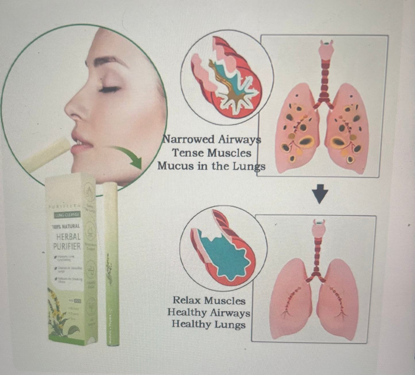 LOVILDS™ Mullein Relaxation Stick- Soothes lungs, detoxifies, Freshens breath