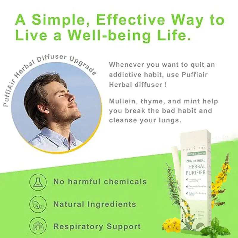 LOVILDS™ Mullein Relaxation Stick- Soothes lungs, detoxifies, Freshens breath